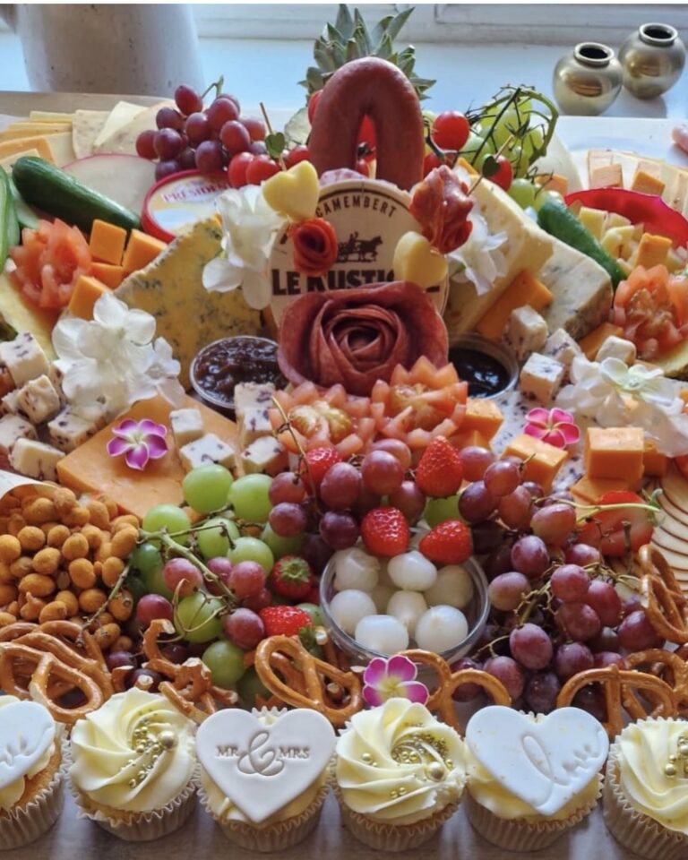 Wedding grazing table
