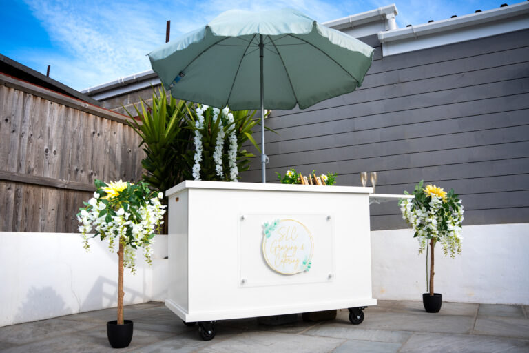 Themed charcuterie cart in Thanet