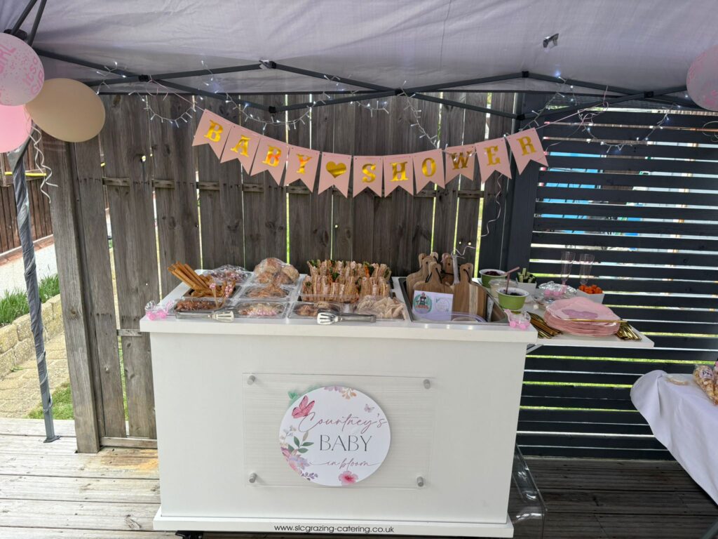 Themed charcuterie cart in Kent